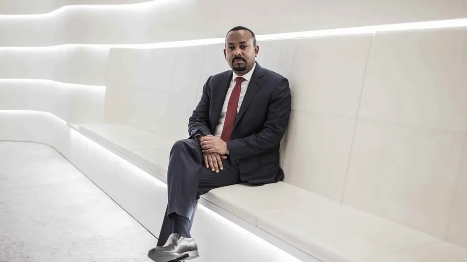 Ethiopian Prime Minister Abiy Ahmed in 2019: "Like a coronation for life." Foto: Finbarr O'Reilly / The New York Times / Redux / laif